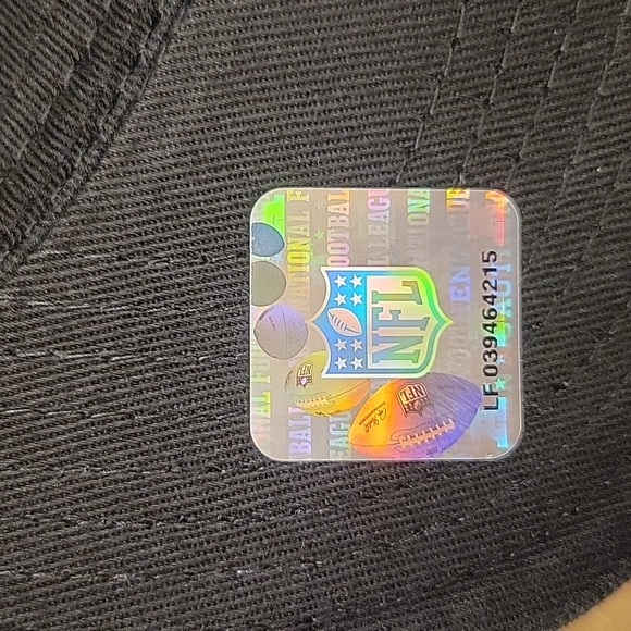 Team Apparel Pittsburgh Steelers NFL Black Baseball Cap, S/M or 7-1/4" - Picture 10 of 13